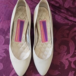 Elegant Cream Pumps Benis & Edwards italian made